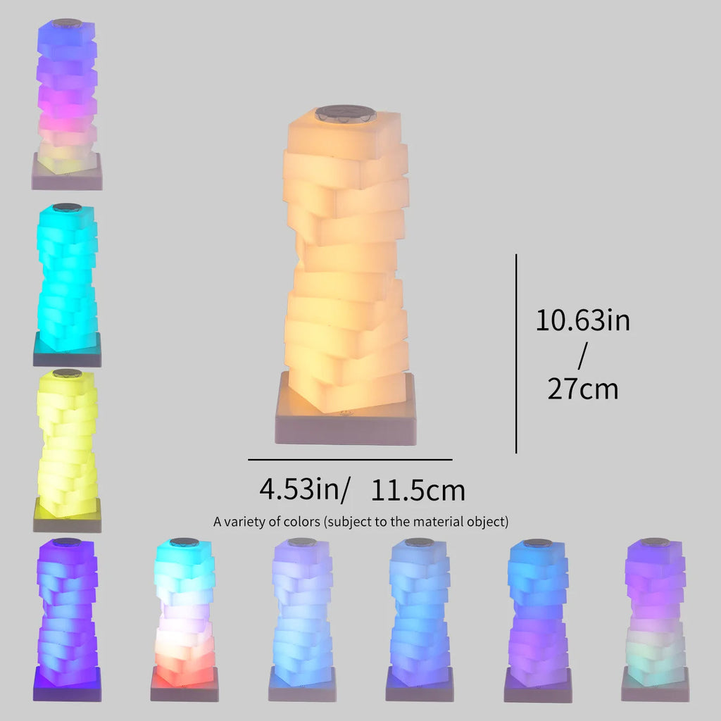 RGB LED Bedside Lamp with Touch Control - product detail 6