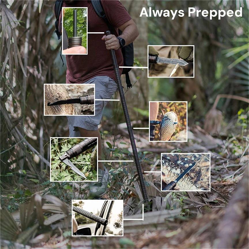 Tactical Walking Stick - product detail 4