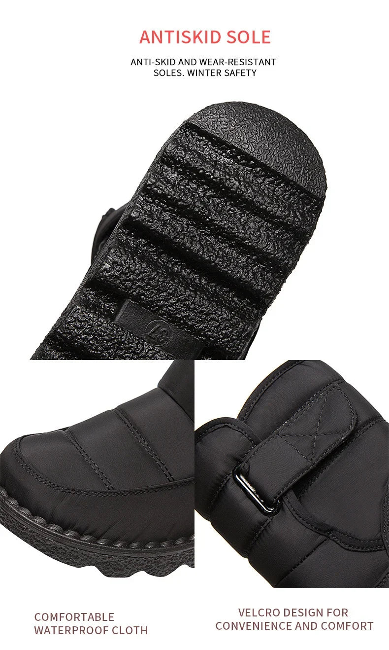 Women's waterproof, non-slip and warm snow boots - product image 7