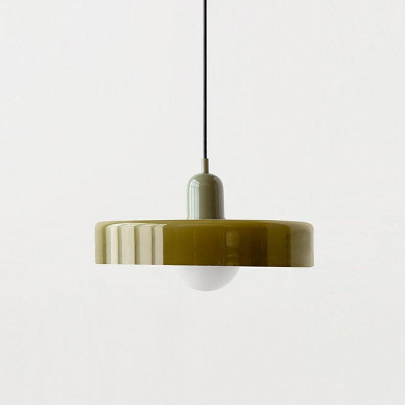 Lámpara colgante decorativa moderna de colores para techo