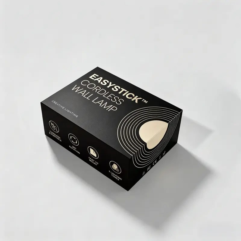 Aplique de pared LED magnético ajustable, inalámbrico y recargable, a pilas