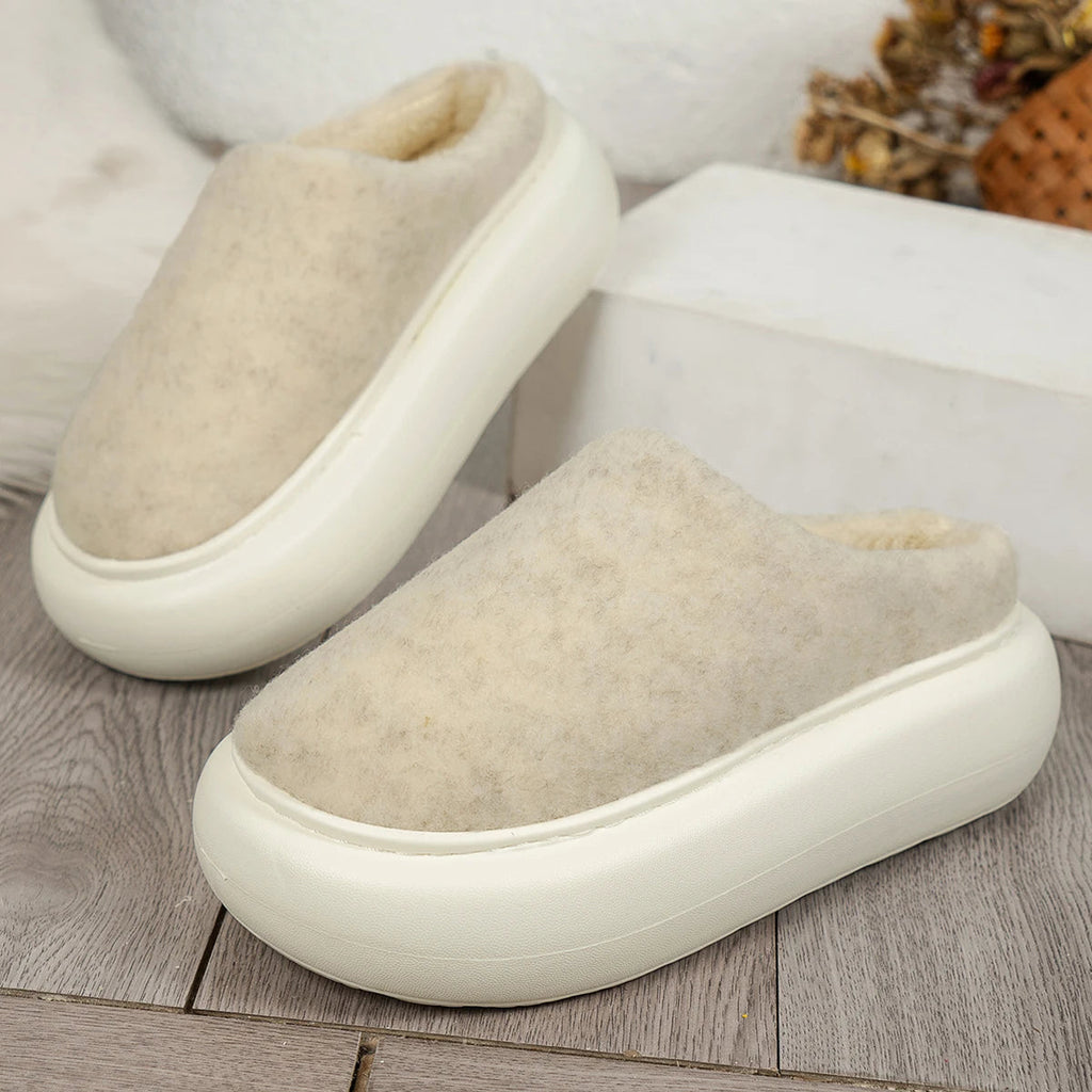 Warm Plush Indoor Winter Slippers for Women - product detail 5