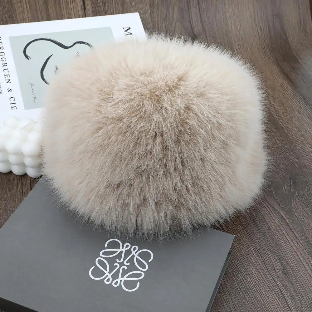 Luxury Faux Fur Winter Hat - product detail 5