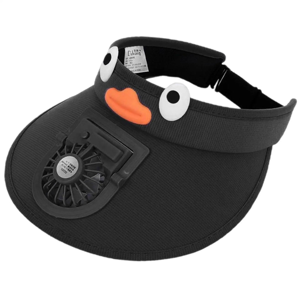 Kids Sun Visor Hat with Cooling Fan Hat - product detail 5