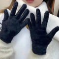 Soft Plush Winter Gloves for Women - product detail 5