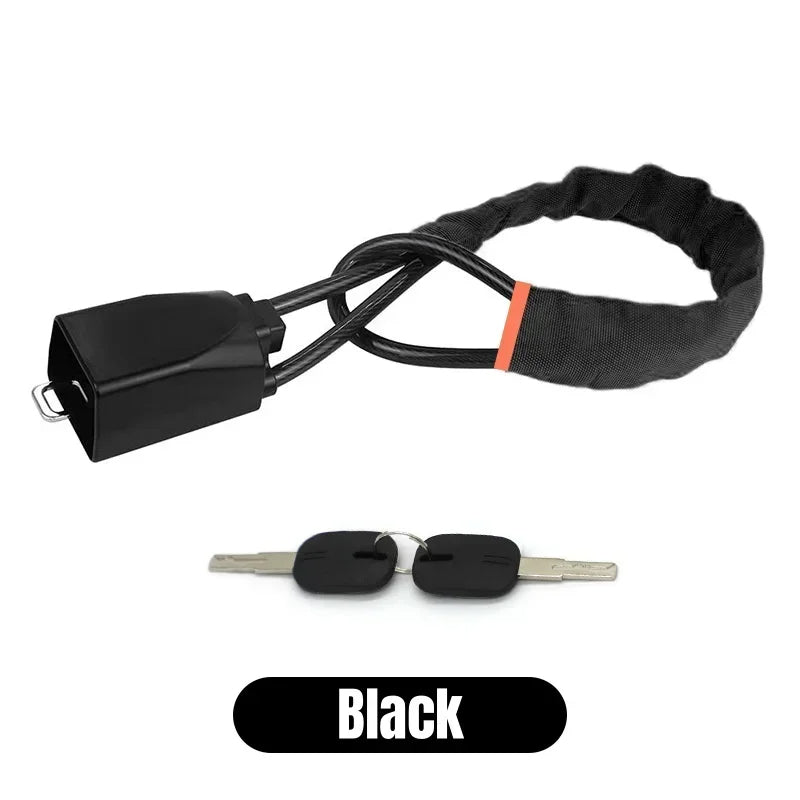 Universal Car Steering Wheel Lock with Seat Belt Security - product detail 5