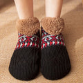 Snow Pattern Warm Socks for Winter - product detail 7