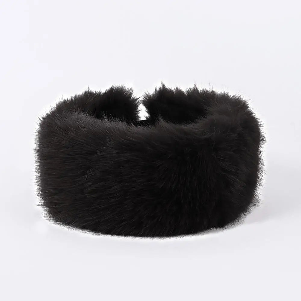 Fluffy Faux Fur Headband for Women - product detail 5