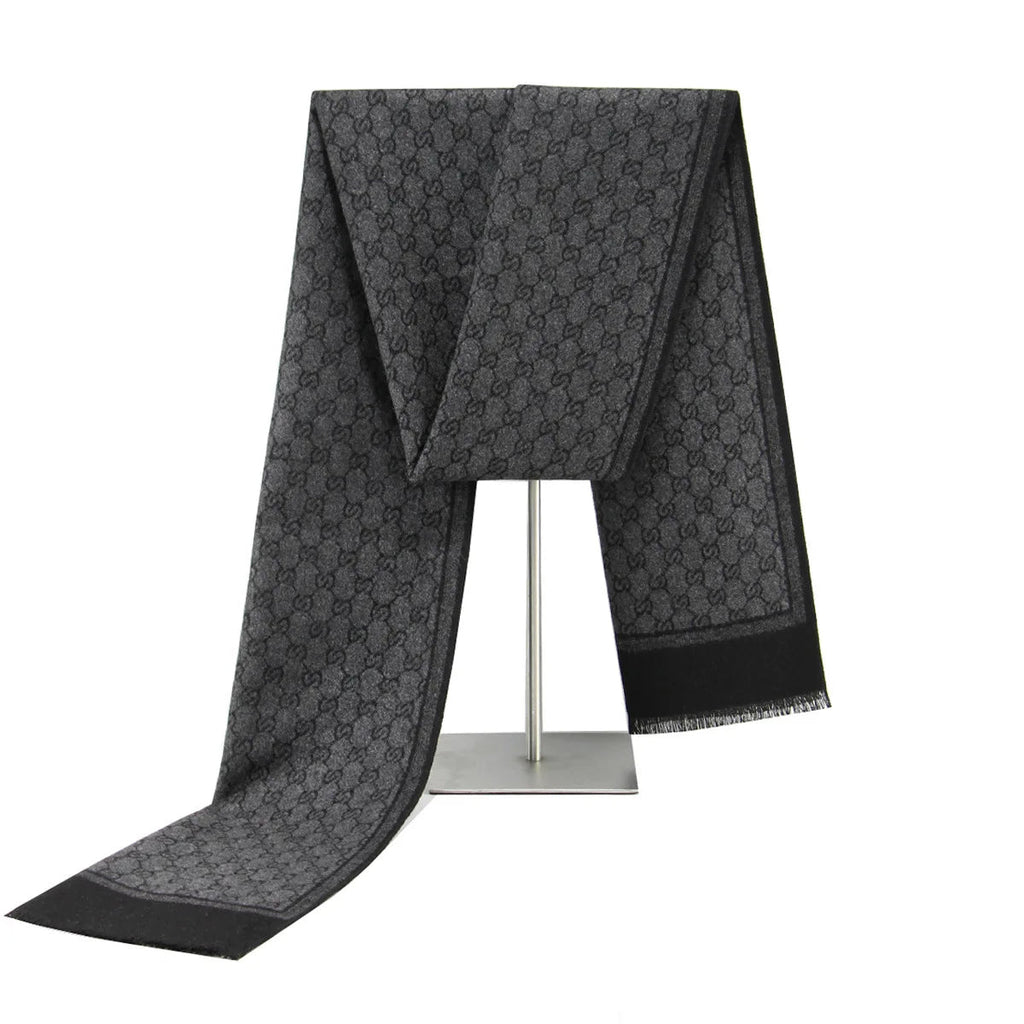 Luxury Cashmere Feel Winter Scarf - product detail 7
