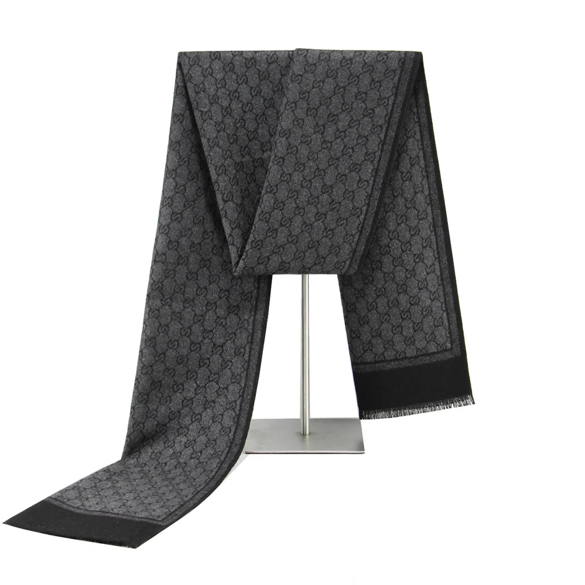 Luxury Cashmere Feel Winter Scarf - product detail 7