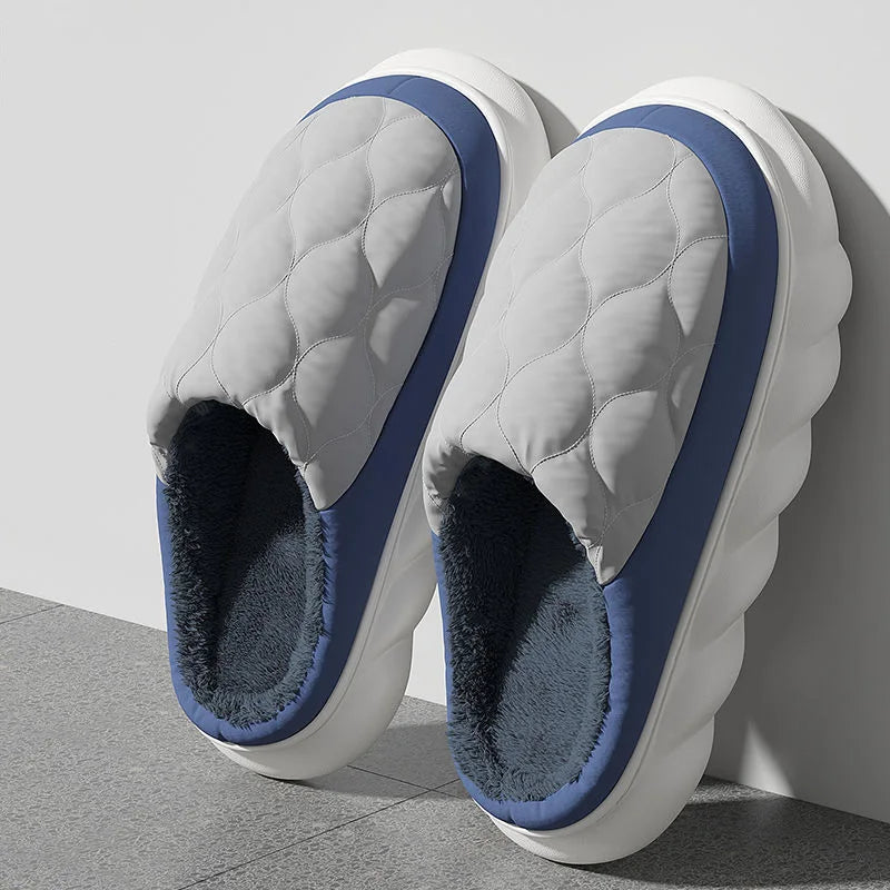 Waterproof Warm Winter Slippers for Men - product detail 5