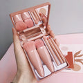 Mini Makeup Brush Set with Mirror - product detail 5