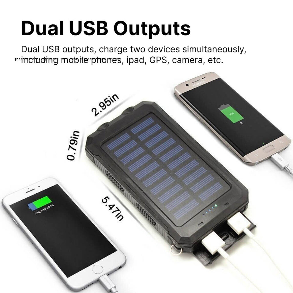 500000 MAH Solar Charger, Waterproof Power Bank, External - product image 3