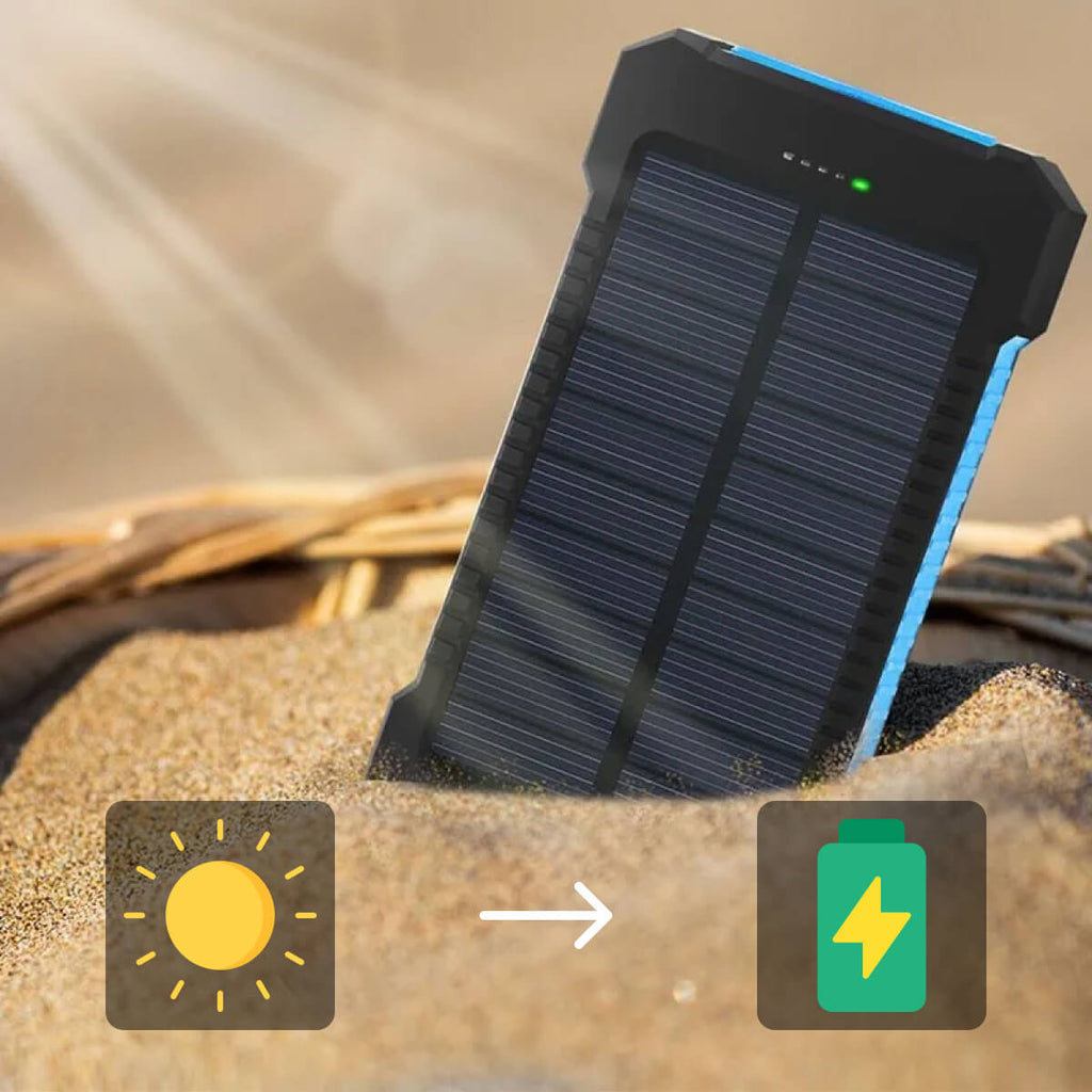 500000 MAH Solar Charger, Waterproof Power Bank, External - product image 7