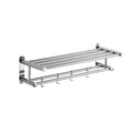 NOMOVA Space-saving wall rack with modern minimalist design for bathroom and kitchen