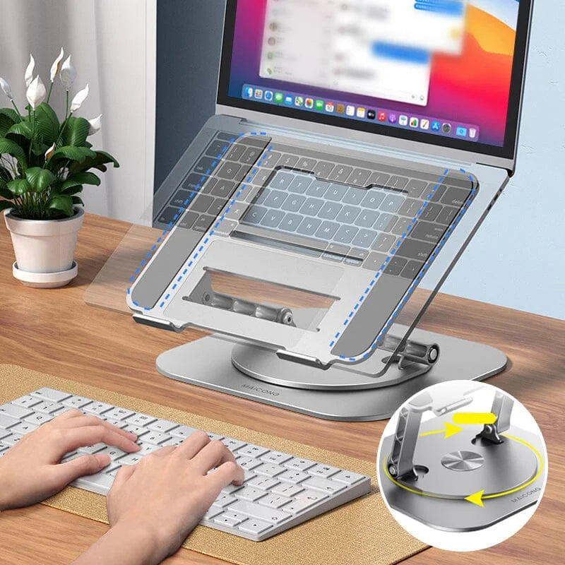 Laptop Stand Aluminum Alloy 360 Degree Rotating Bracket - product detail 3