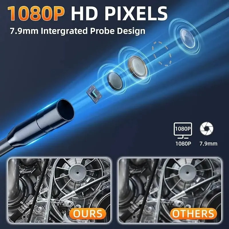 Industrial Endoscope Inspection Camera – 1080p Hd With 4.3-Inch Display Adjustable Lens - product image 4