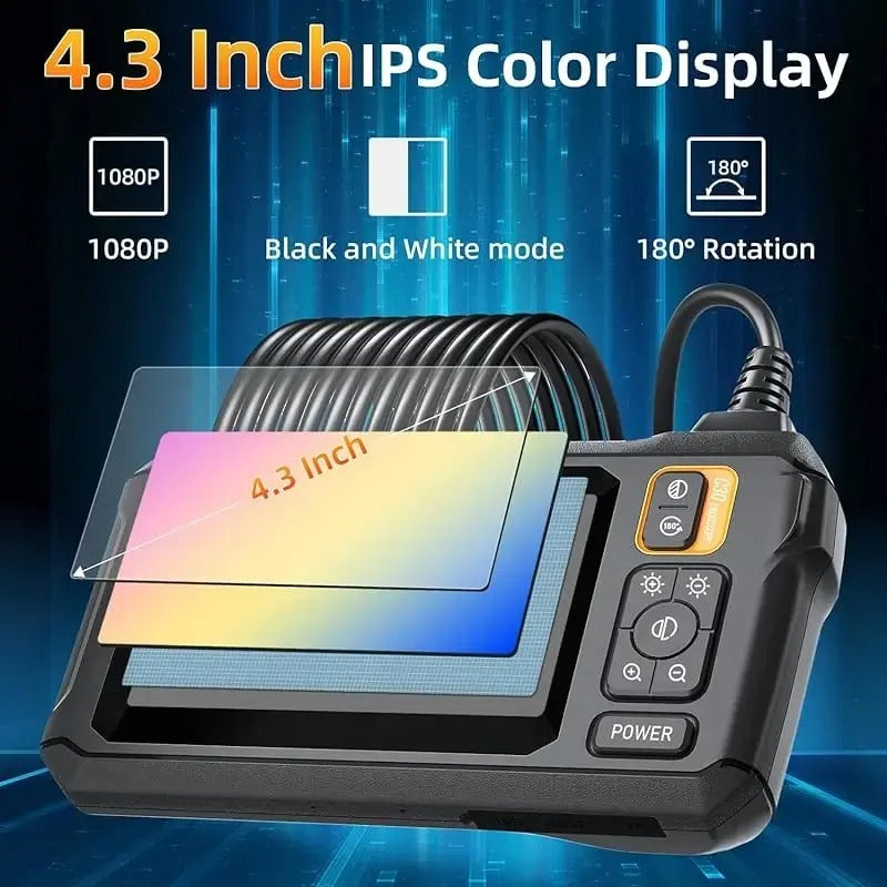 Industrial Endoscope Inspection Camera – 1080p Hd With 4.3-Inch Display Adjustable Lens - product image 6