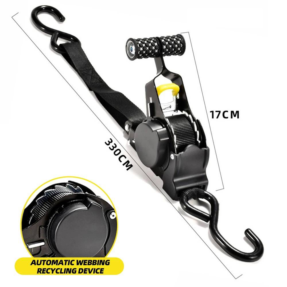 2-set Retractable Ratchet Straps - product detail 7