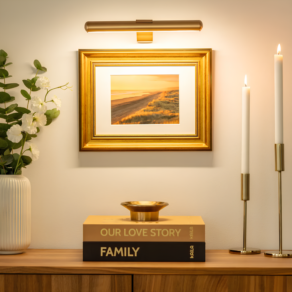 Lámpara de pared estilo galería