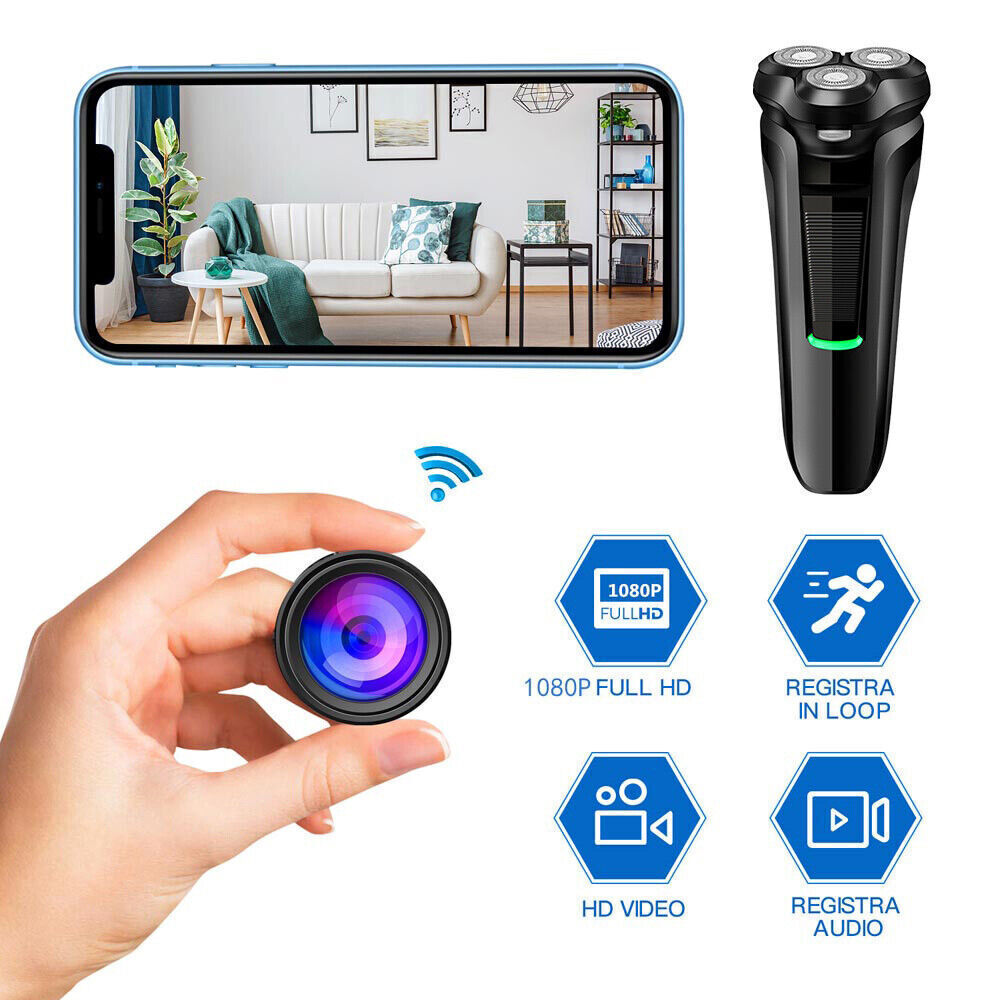 1080P HD WiFi Mini Shaver Razor Camera | WiFi Motion Detection Cam - product image 6