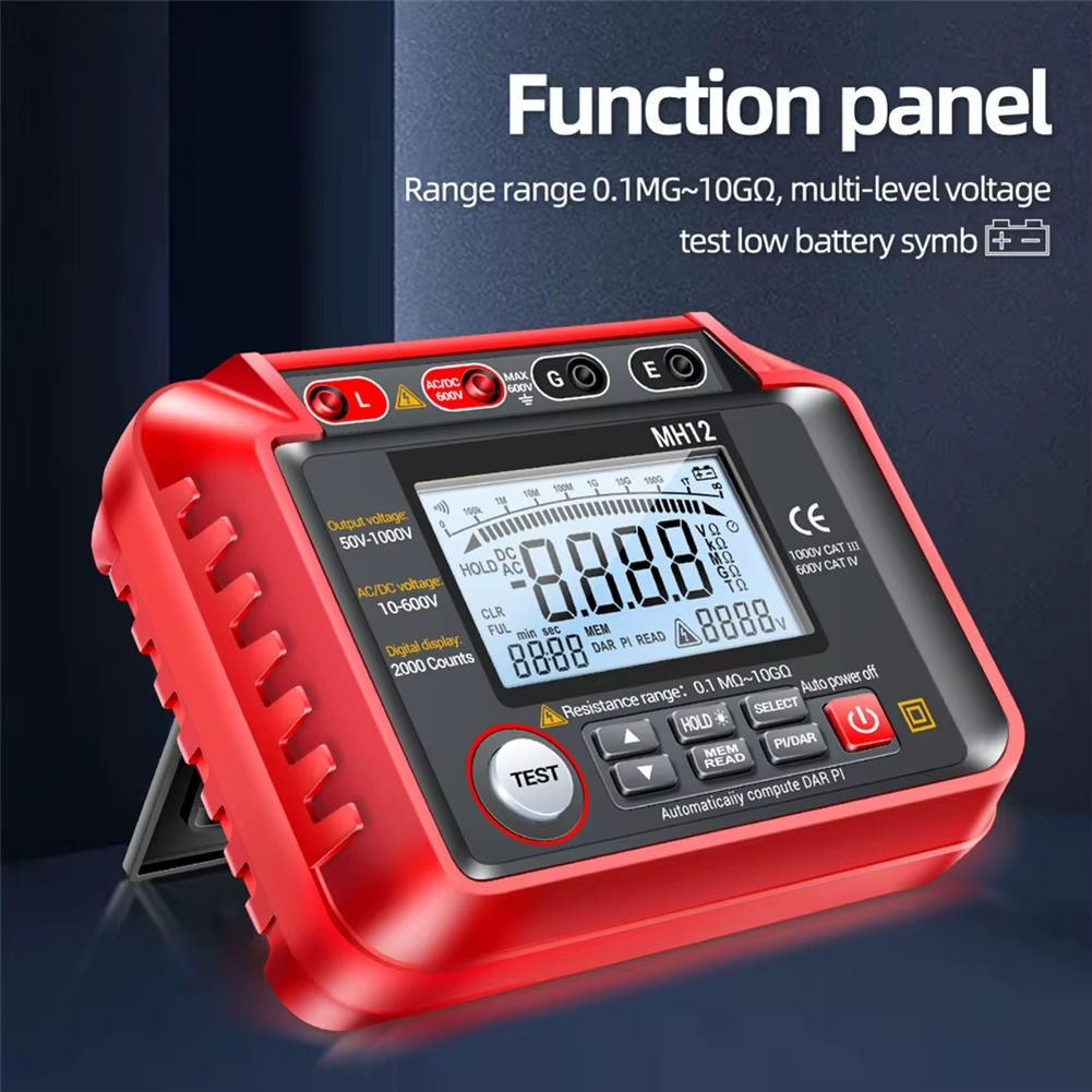 High Resistance Meter Voltage Tester Megohmmeter Tool - product detail 2