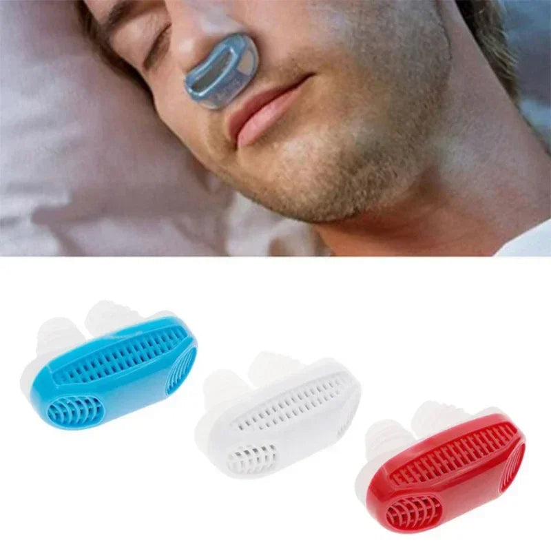 NOMOVA 2-in-1 Anti Snore Device and Air Purifier Nose Clip