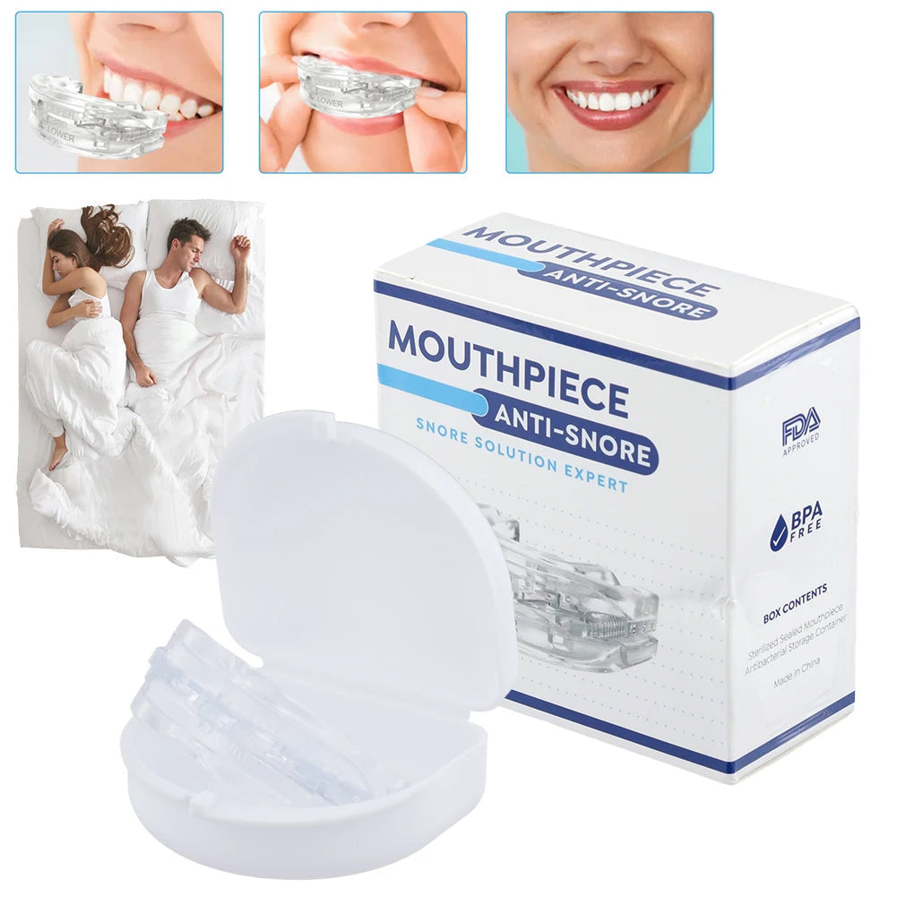 NOMOVA Reusable Anti Snore Mouthpiece with Storage Box