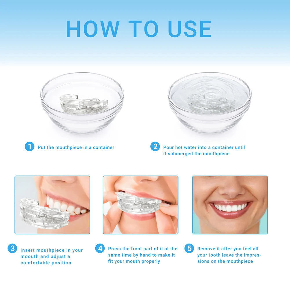 Reusable Anti Snore Mouthpiece with Storage Box - product detail 2