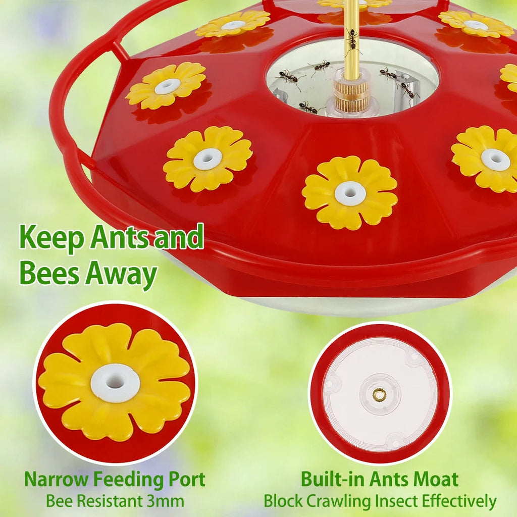 Flower-Shaped Hummingbird Feeder - product detail 2