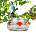 NOMOVA Clear Flower Port Hummingbird Feeder