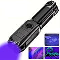 NOMOVA Rechargeable Ultraviolet UV Flashlight, Zoomable