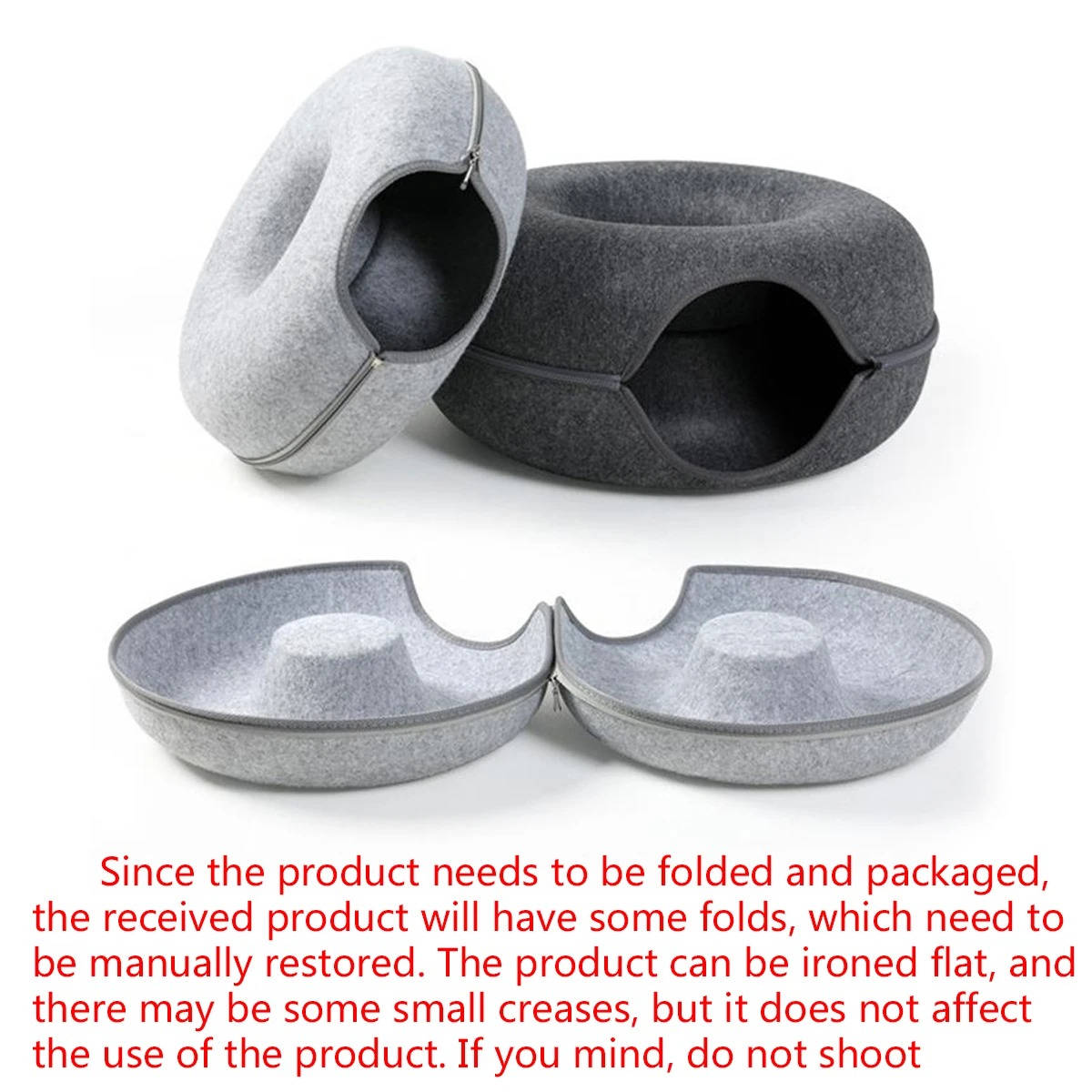 Donut Bed For Cats - product detail 9