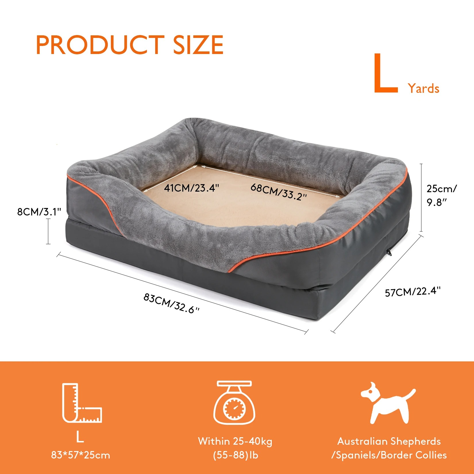 Orthopedic Dog Bed - product detail 7