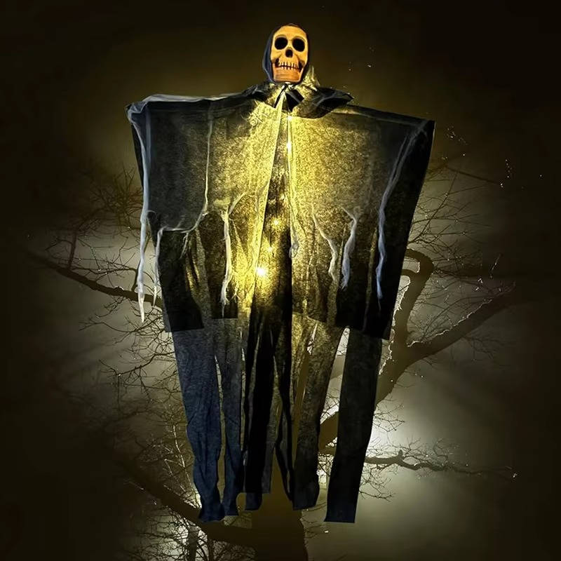 Glowing Skull Scary Outdoor Halloween Decorations- Set - product detail 8