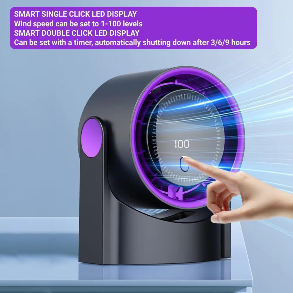 USB Small Fan for Desk - product detail 4