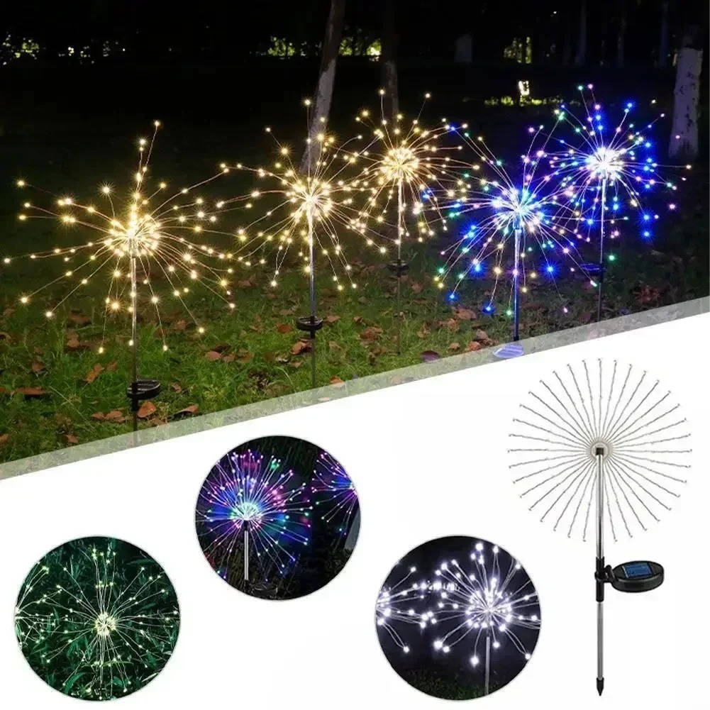 Firework Lights Outdoor Garden Decorations - product detail 4
