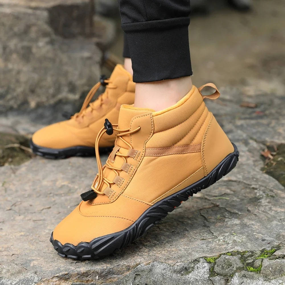 NOMOVA Waterproof & Snowproof Winter Barefoot Shoes with Cosy Fleece