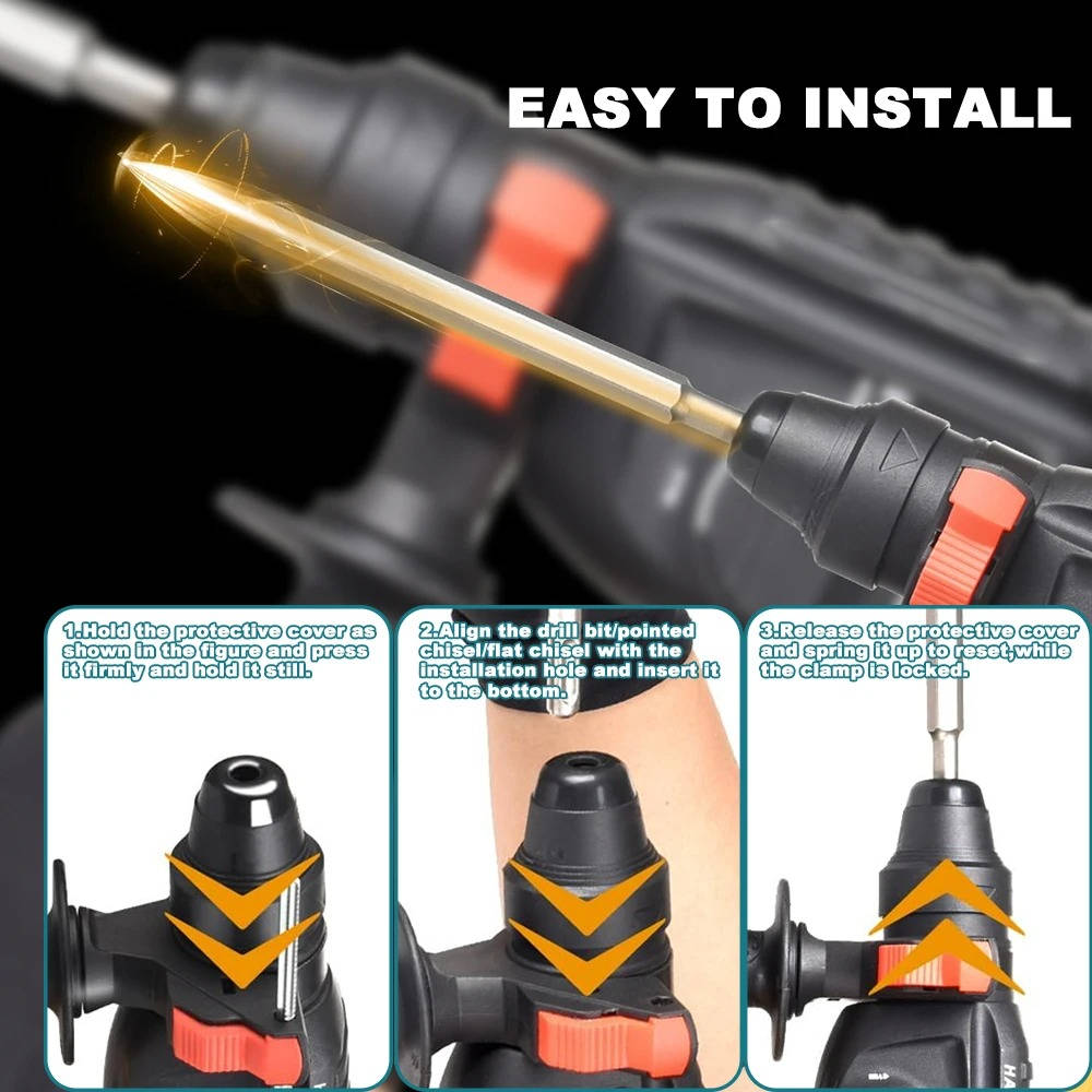 Brushless Cordless Rotary Hammer Drill - product detail 2