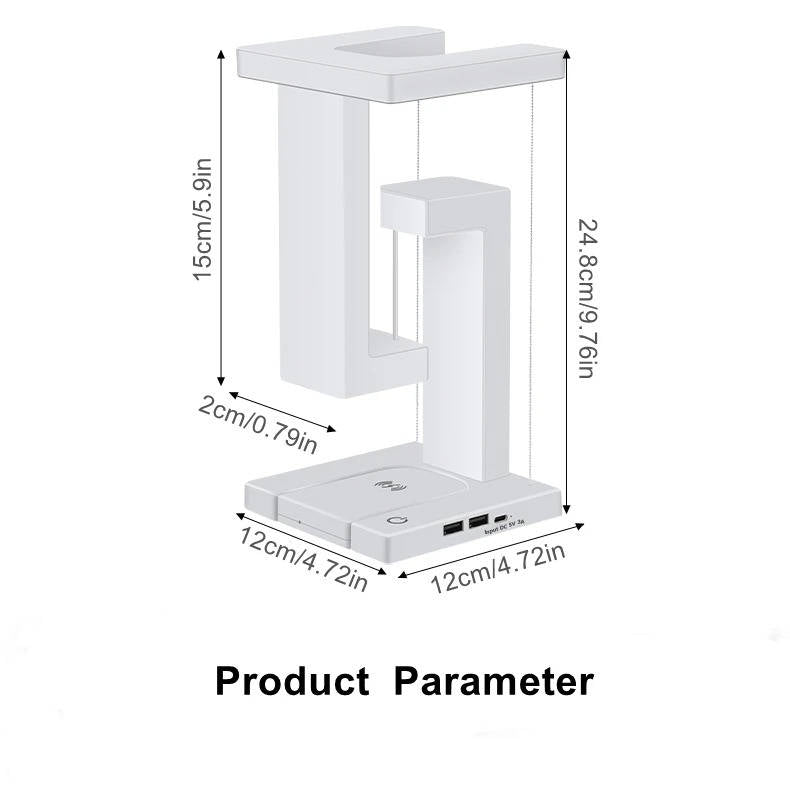 Floating Lamp with Wireless Charger - product detail 8