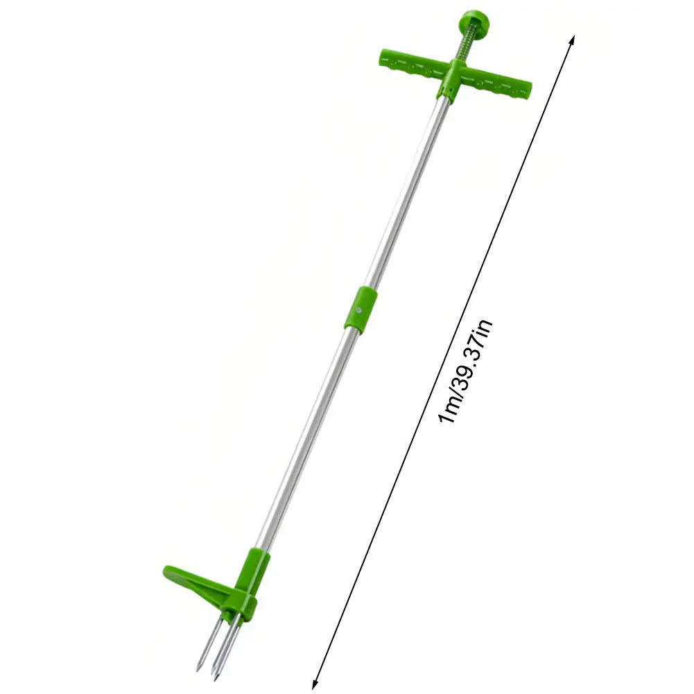 Long Handle Weed Puller Tool with Foot Pedal & Claw Design - product detail 2