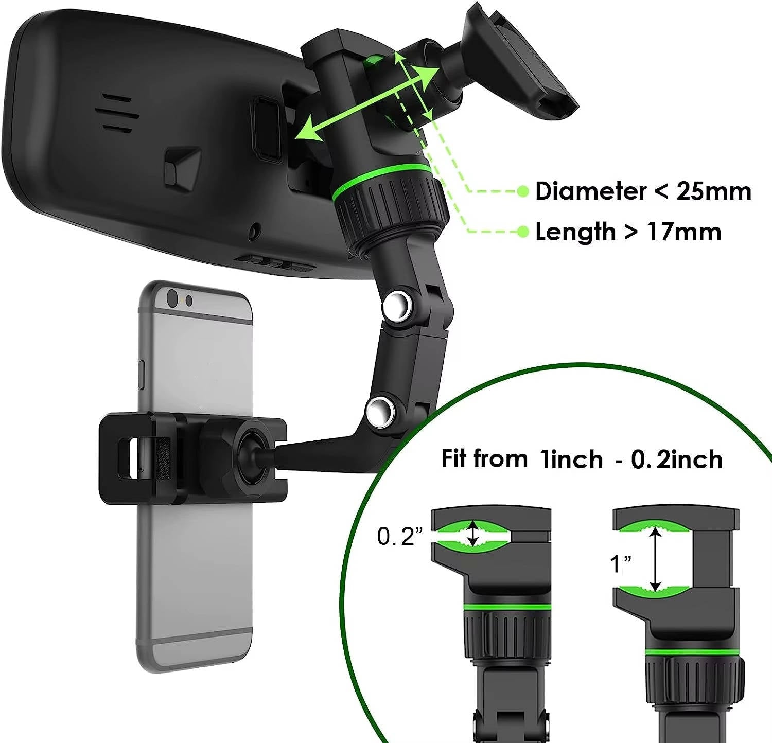 Universal Cell Phone Holder Mount for Car - product detail 3