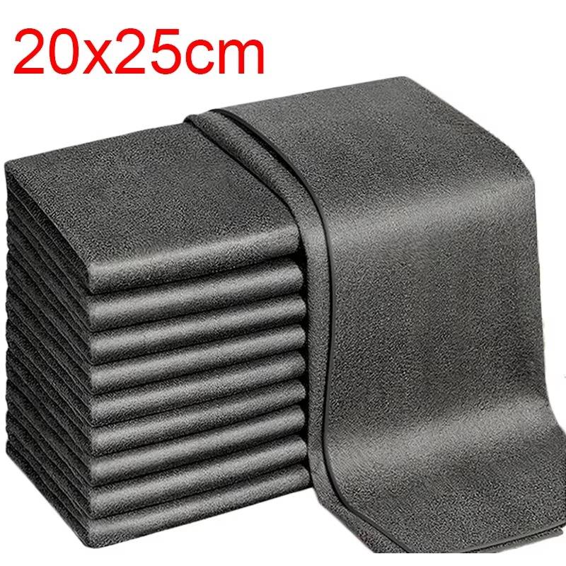 10pcs Versatile Microfiber Cloths for Windows Car Kitchen - product detail 4