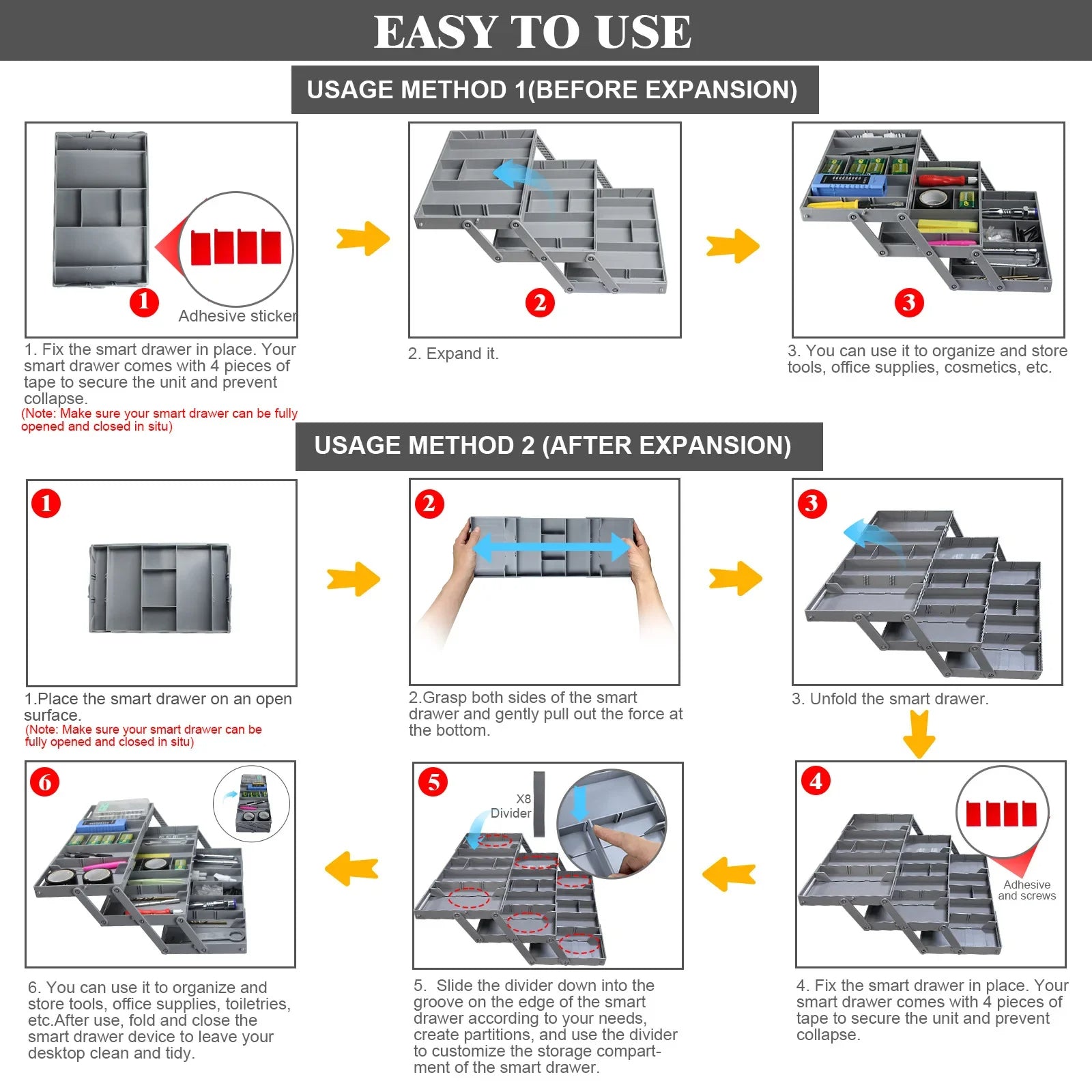 3-Tier Drawer Organizer - product image 3