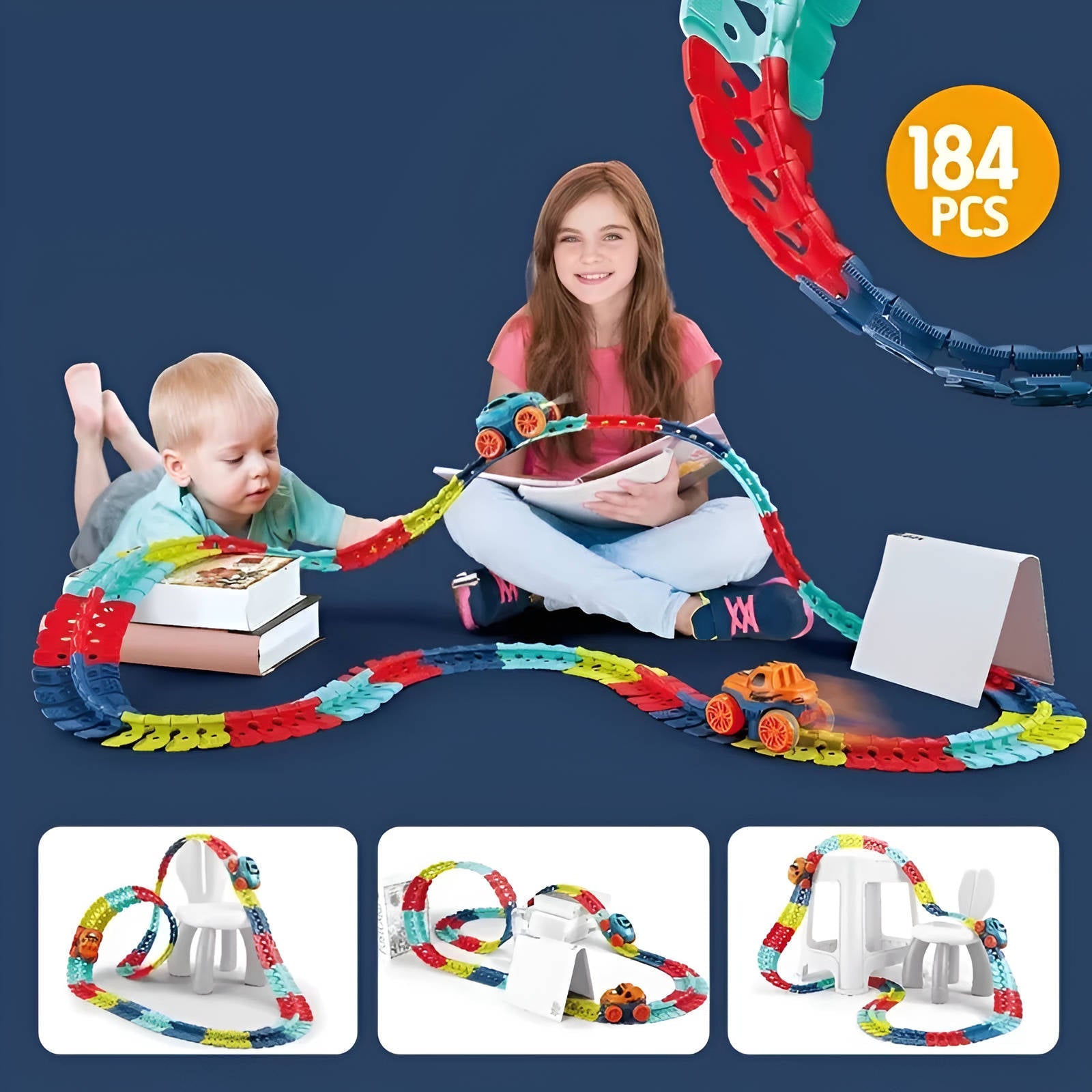 Anti Gravity Race Track for Kids - product detail 12