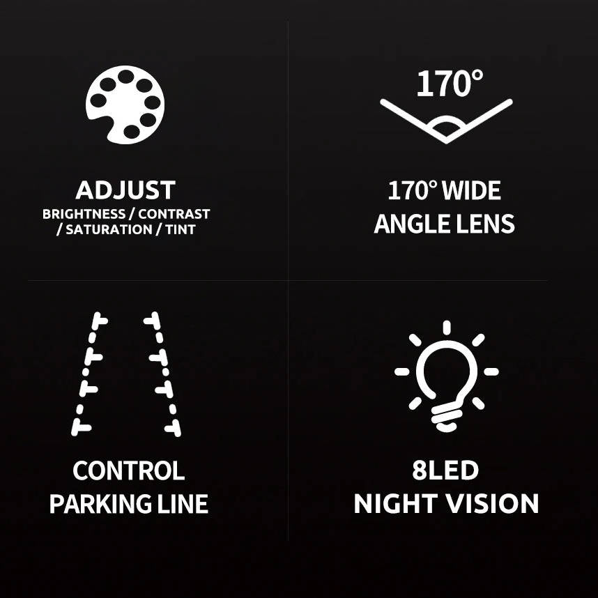 Wireless Reverse Camera For Car Truck Caravan - product detail 3