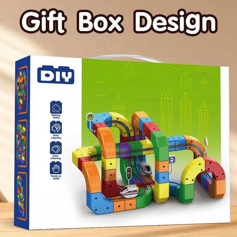 Magnetic Train Track Toy - product detail 7