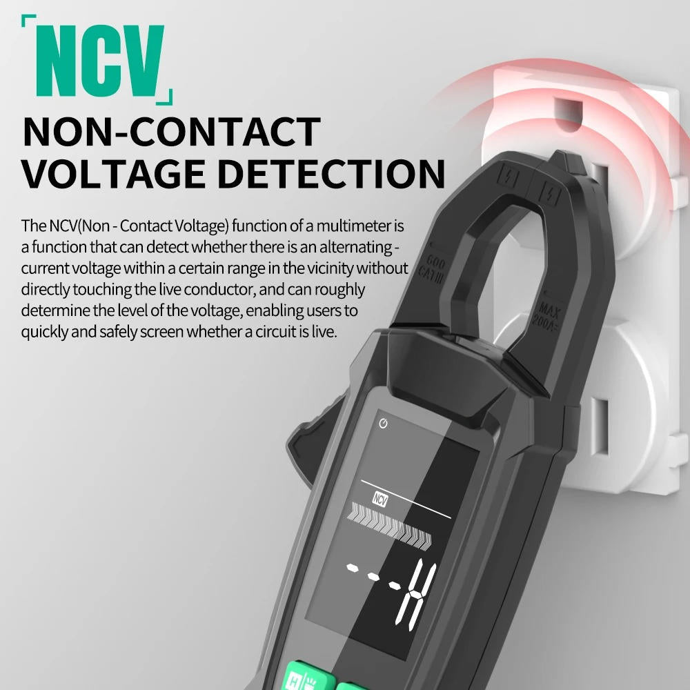 AC DC Clamp Electric Meter - product detail 4