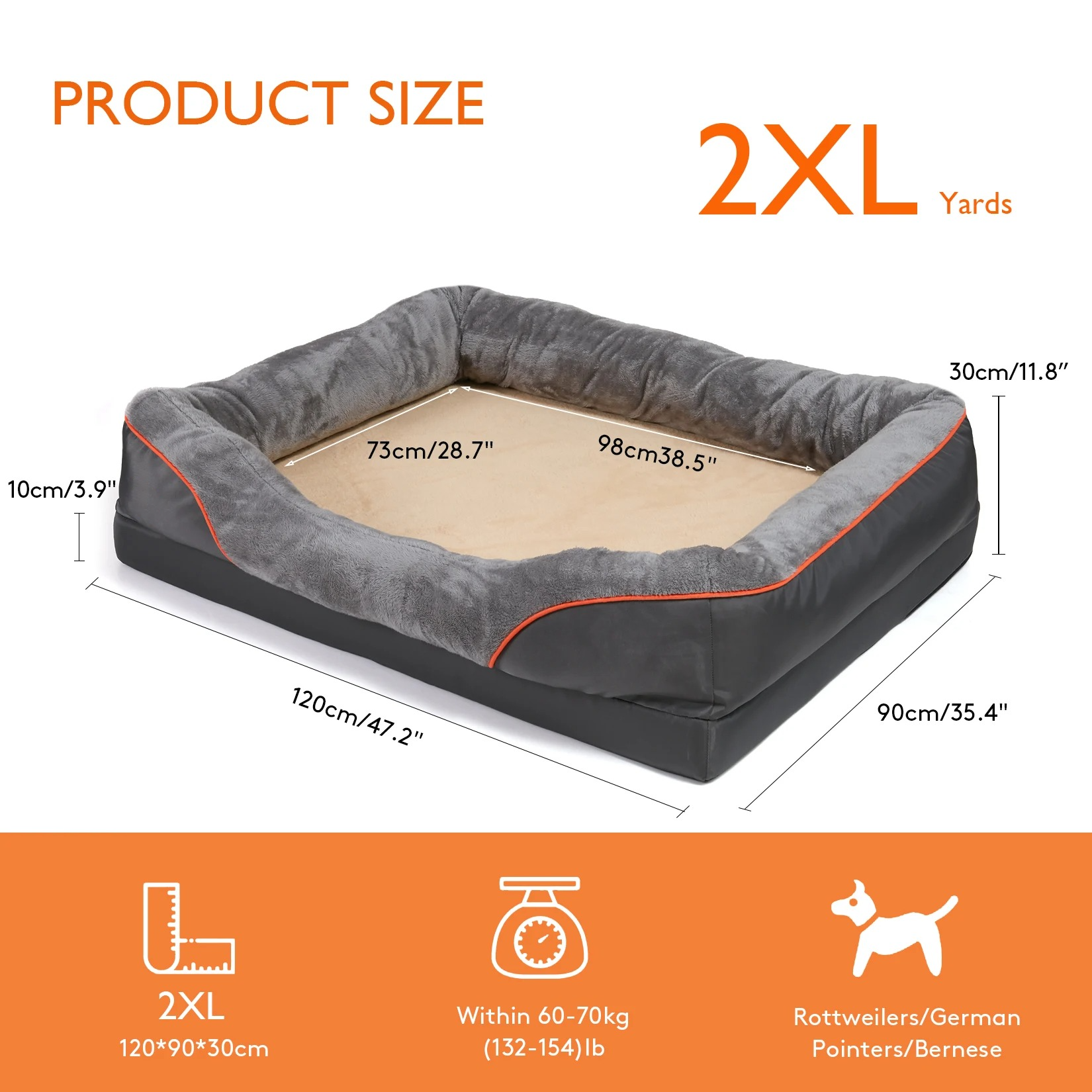 Orthopedic Dog Bed - product detail 9
