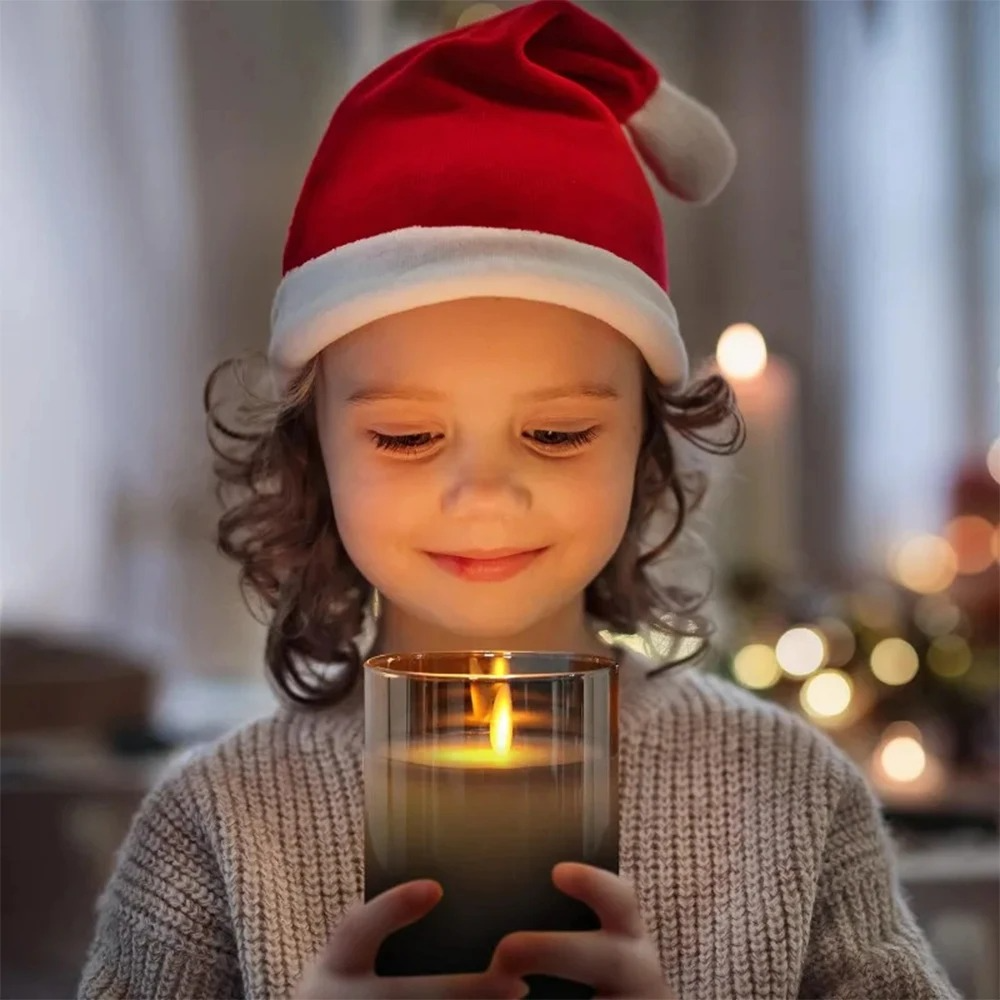 Realistic Flameless Candles With Remote - product detail 4